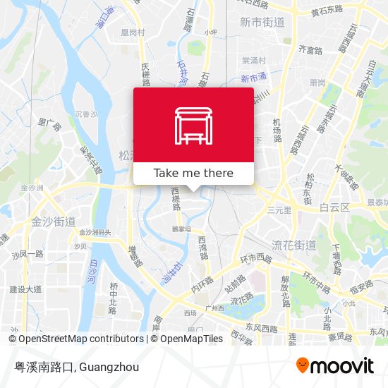 粤溪南路口 map