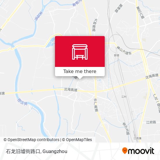 石龙旧墟街路口 map