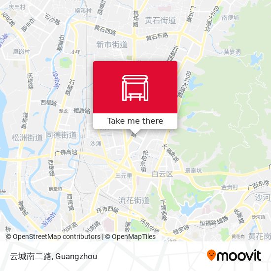 云城南二路 map