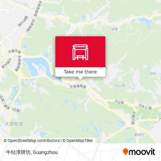 牛牯潭牌坊 map