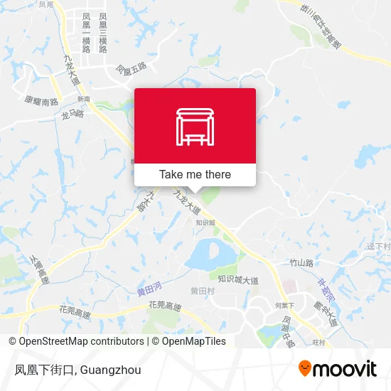 凤凰下街口 map