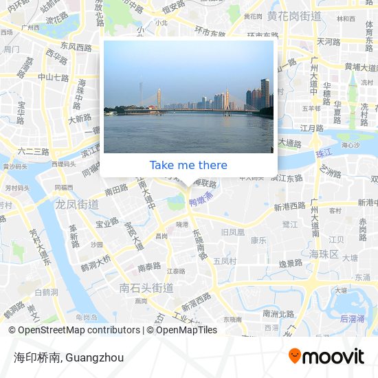 海印桥南 map