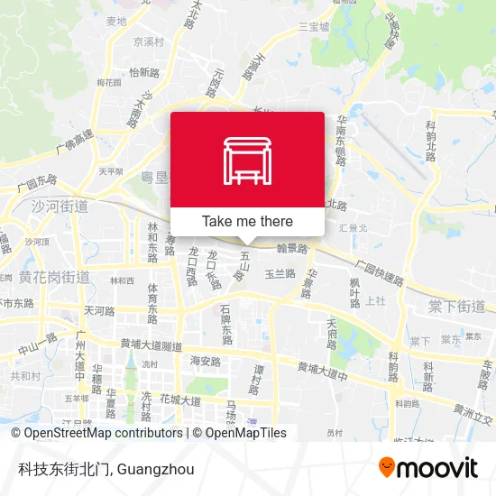 科技东街北门 map