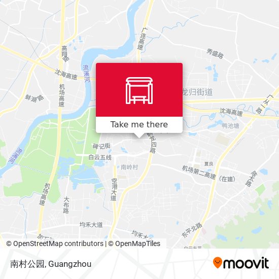 南村公园 map
