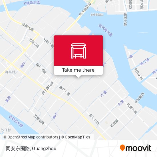 同安东围路 map