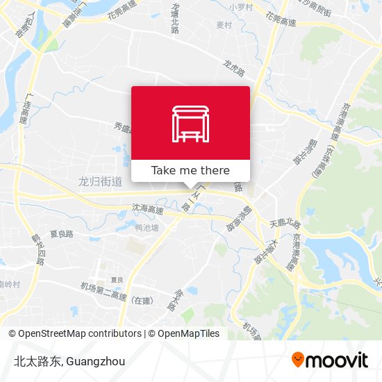 北太路东 map