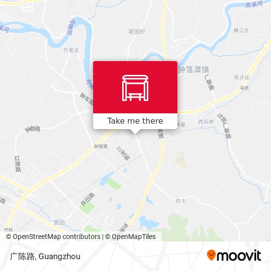 广陈路 map