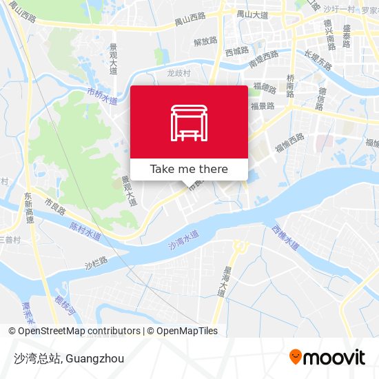 沙湾总站 map