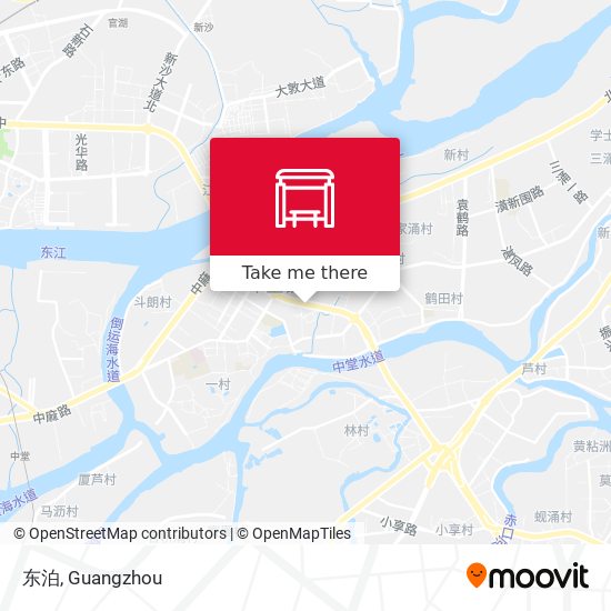 东泊 map