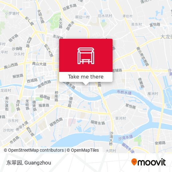 东翠园 map