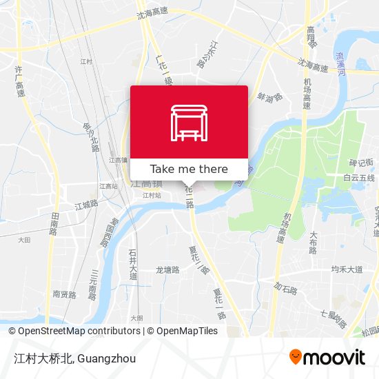 江村大桥北 map