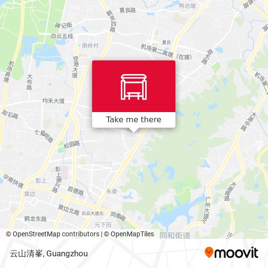 云山清峯 map