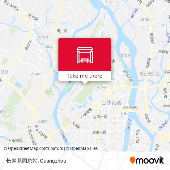 长青墓园总站 map