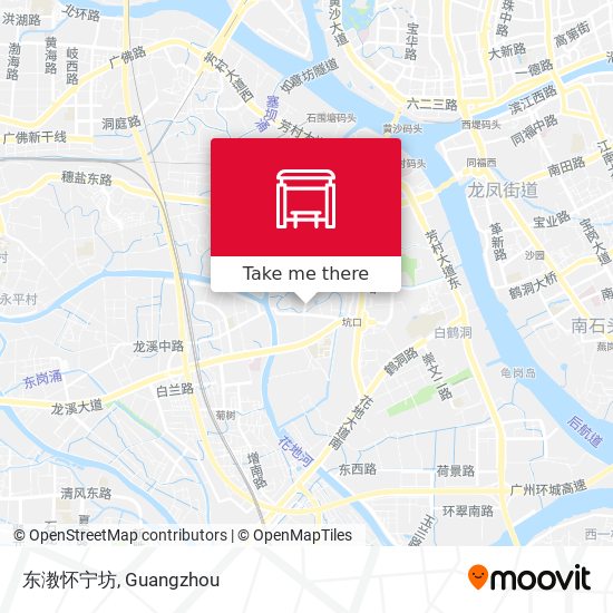 东漖怀宁坊 map