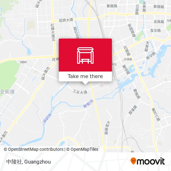 中陵社 map