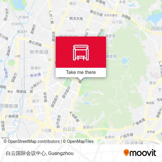 白云国际会议中心 map