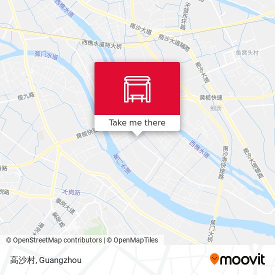 高沙村 map