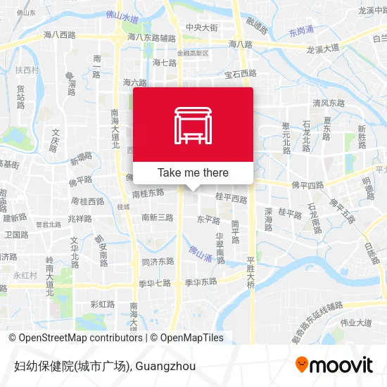 妇幼保健院(城市广场) map