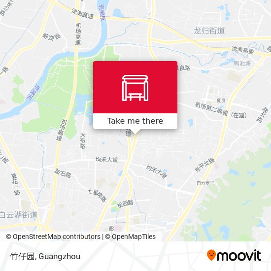 竹仔园 map