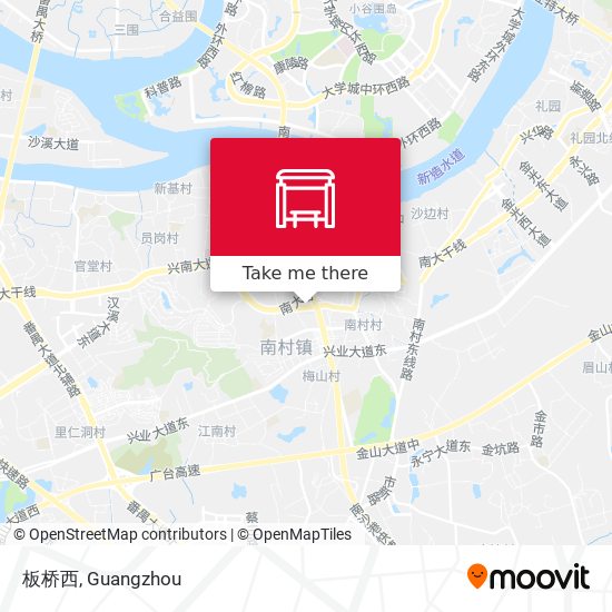 板桥西 map