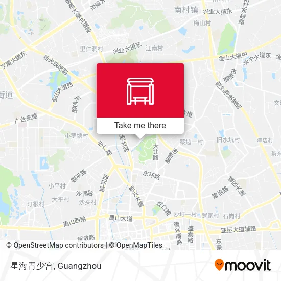 星海青少宫 map