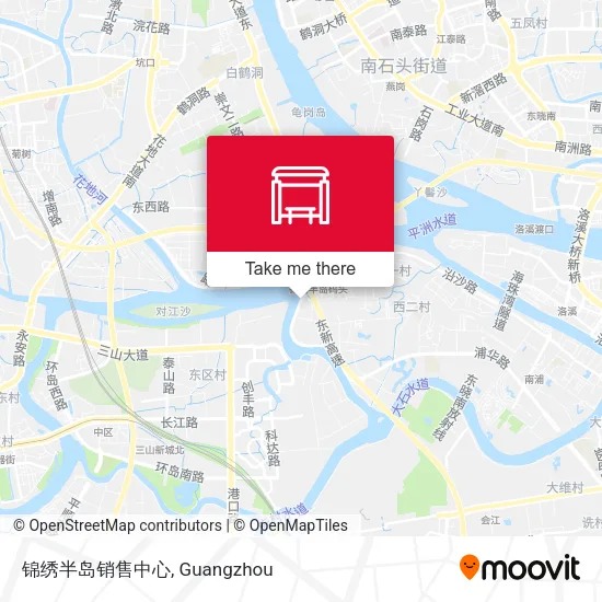 锦绣半岛销售中心 map