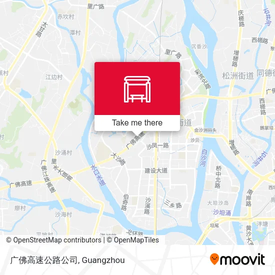广佛高速公路公司 map