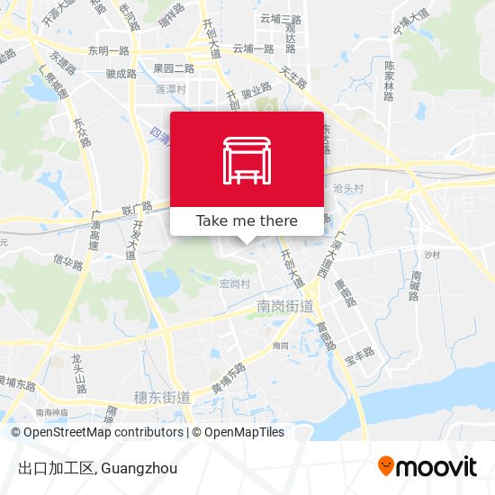 出口加工区 map