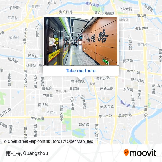 南桂桥 map