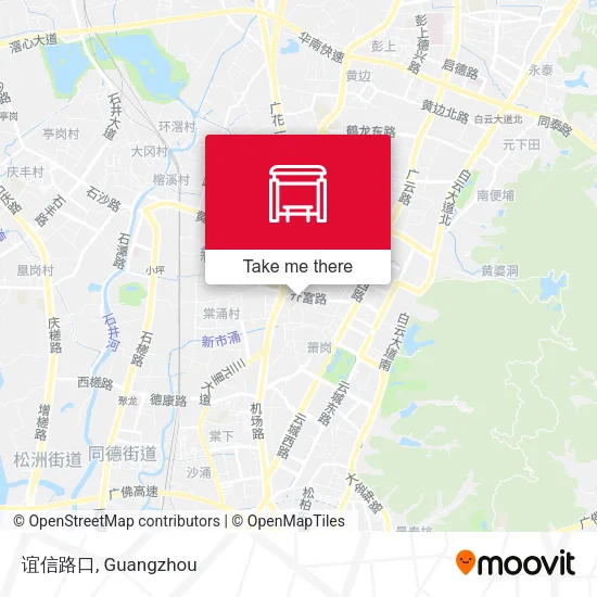谊信路口 map
