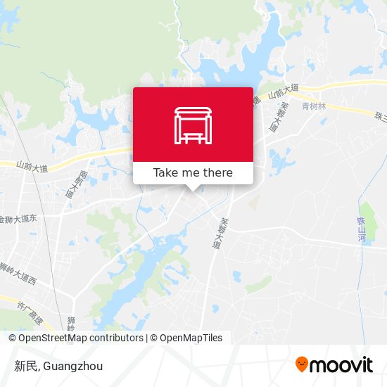 新民 map