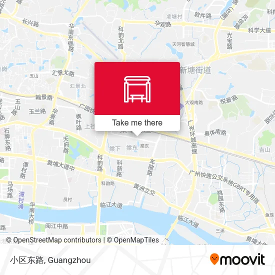 小区东路 map