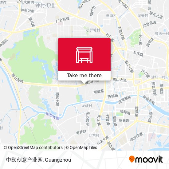 中颐创意产业园 map