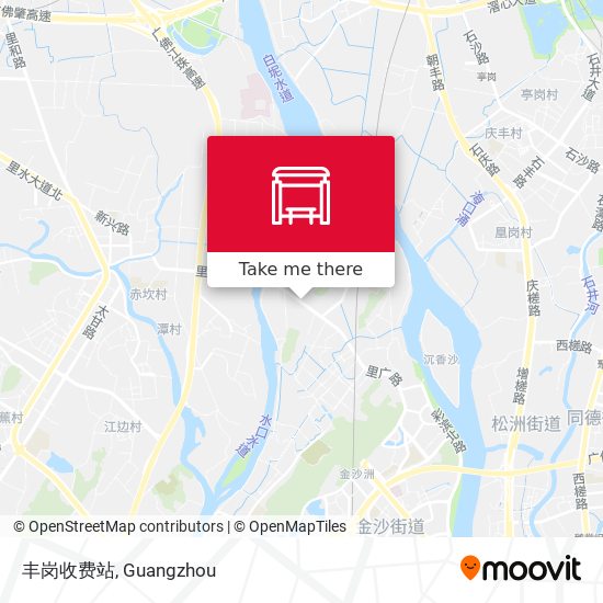 丰岗收费站 map