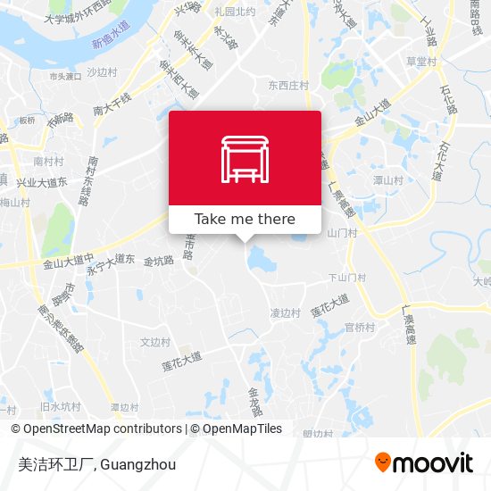 美洁环卫厂 map