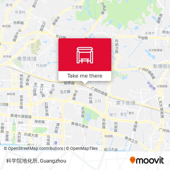 科学院地化所 map