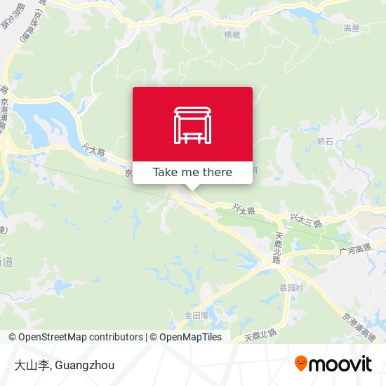 大山李 map