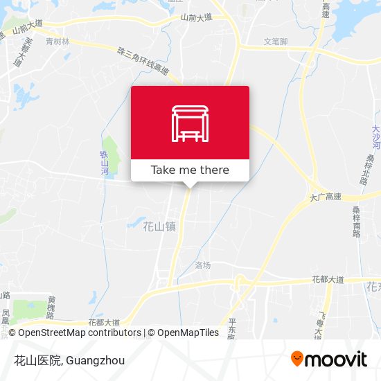 花山医院 map