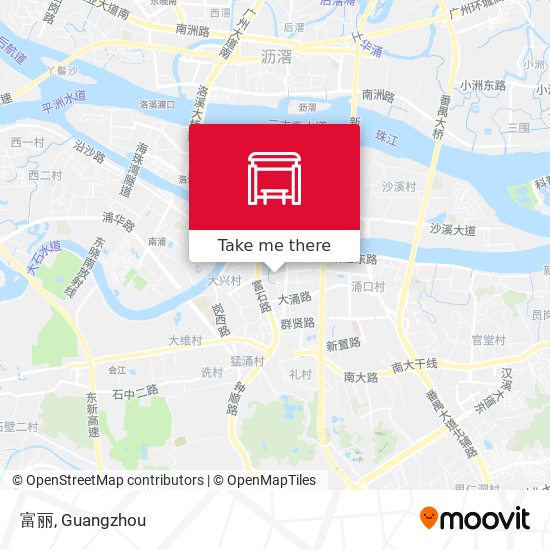 富丽 map