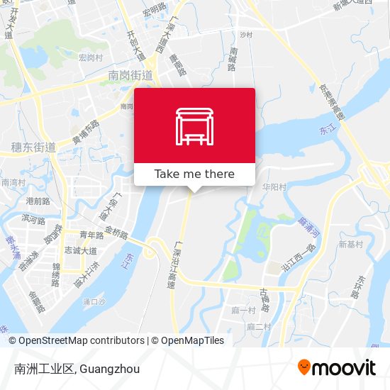 南洲工业区 map