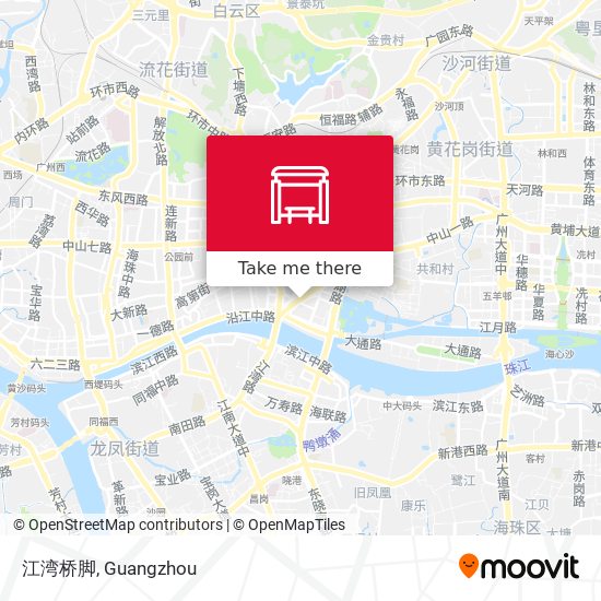 江湾桥脚 map