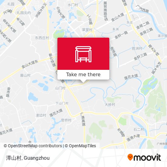 潭山村 map