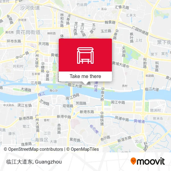临江大道东 map