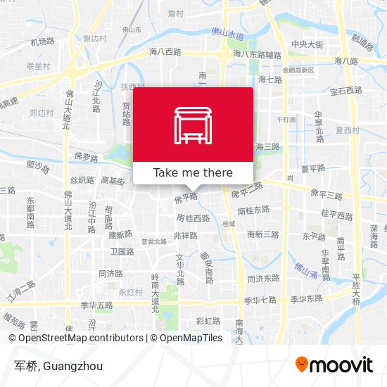 军桥 map