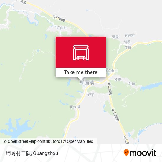 埔岭村三队 map