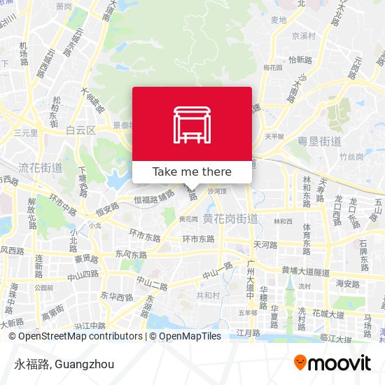 永福路 map