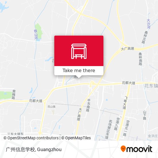 广州信息学校 map