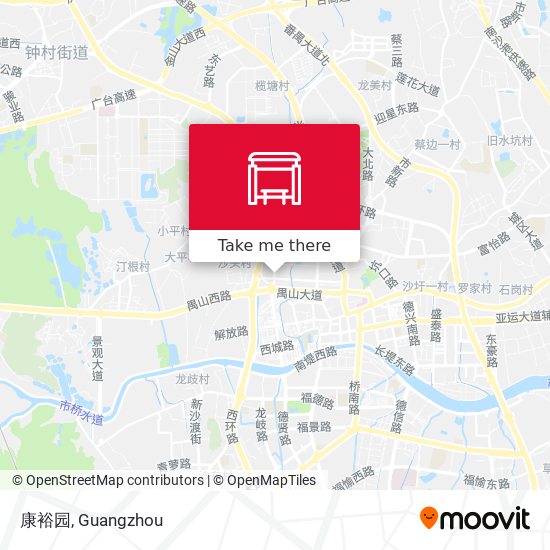康裕园 map