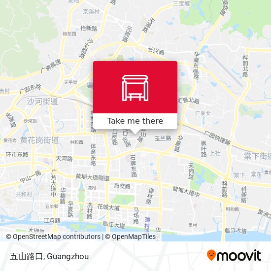 五山路口 map