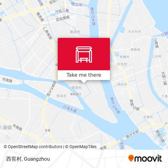 西窖村 map